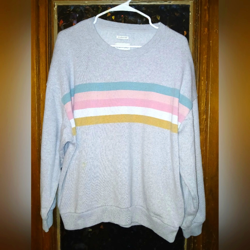AMERICAN EAGLE STRIPED SWEATER